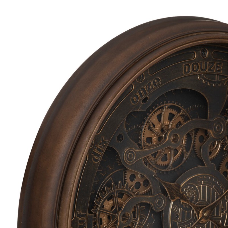 Ceas de perete Alban, metal, sticla, D.76 cm, 193107