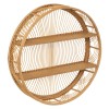Raft de perete Inacio, bambus, D.70 cm, 193215