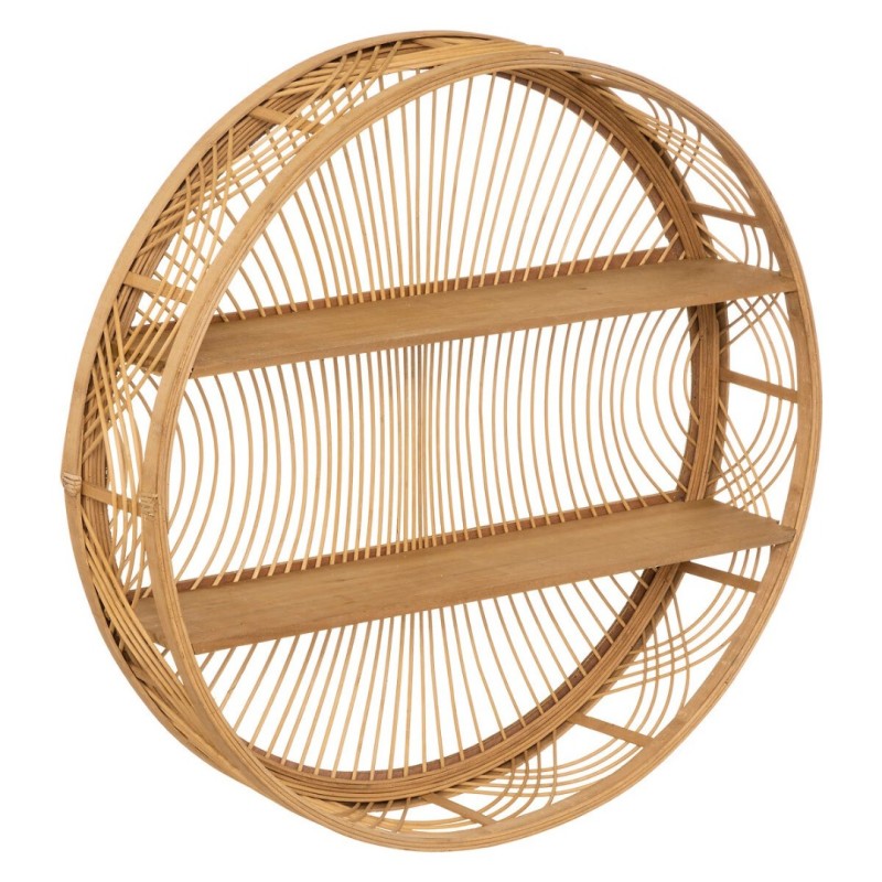 Raft de perete Inacio, bambus, D.70 cm, 193215