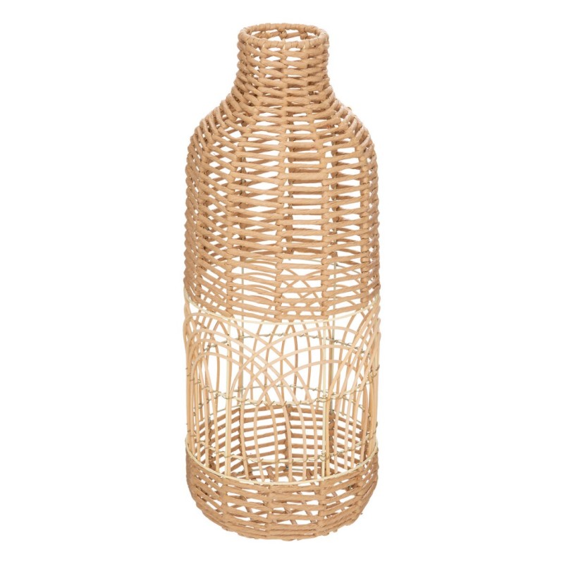 Vaza Lour, metal, ratan, natural, H.55 cm, 193829