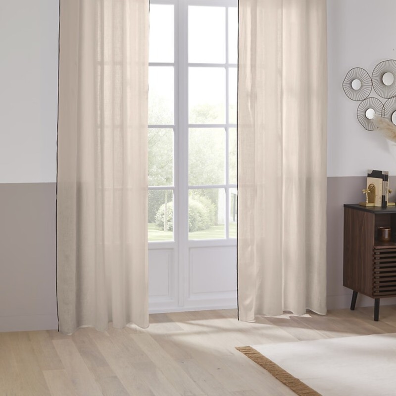 Draperie Linah, in, bej, 130x260 cm, 194314D