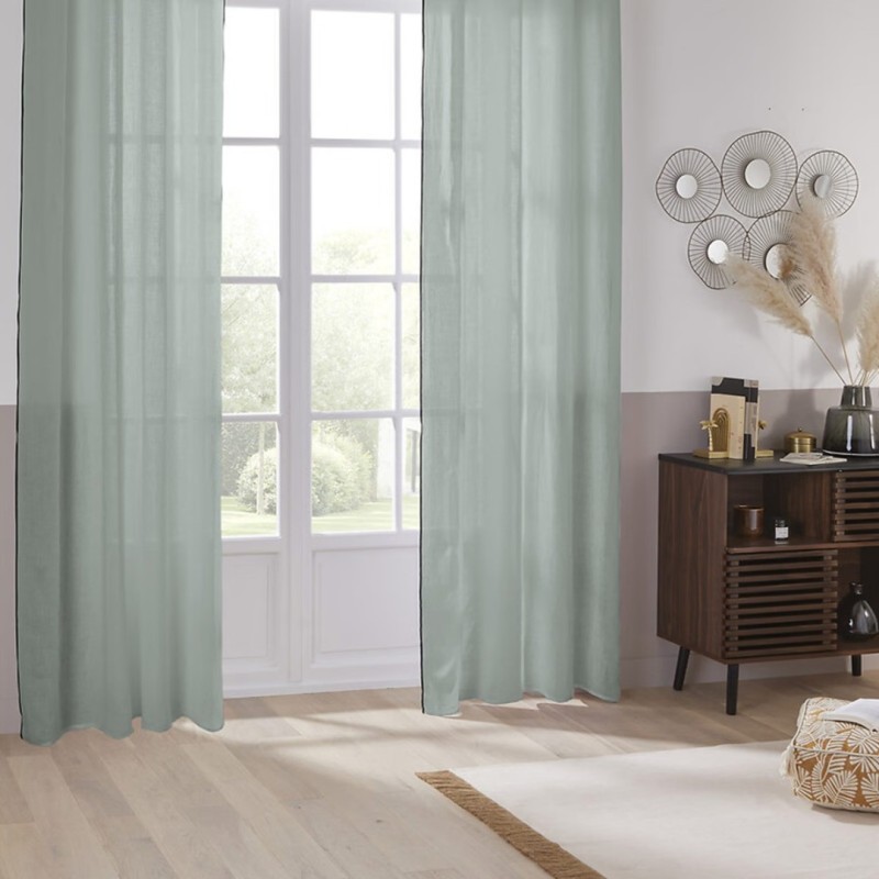 Draperie Linah, in, verde celadon, 130x260 cm, 194314K