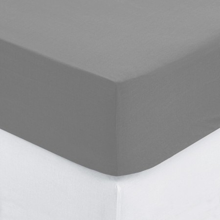 Husa saltea, bumbac, gri, 180x200 cm, 194359B