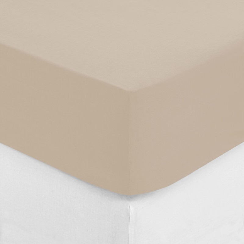Husa saltea, bumbac, bej, 180x200 cm, 194359D