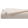 Cearceaf de pat, bumbac percale, bej, 180x290 cm, 194360D