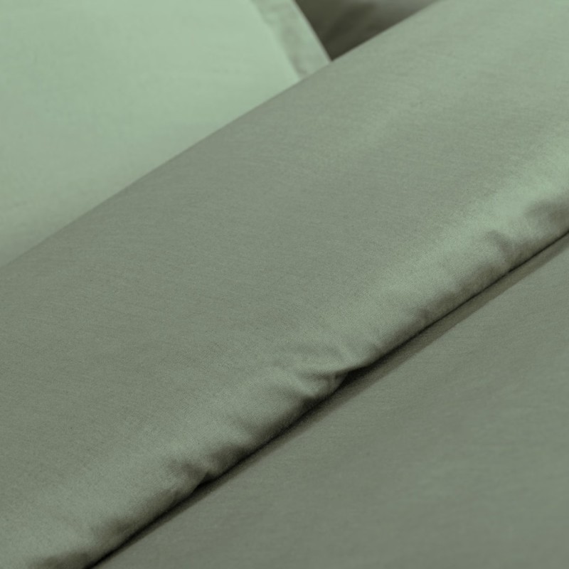 Cearceaf de pat, bumbac percale, verde, 240x290 cm, 194361K