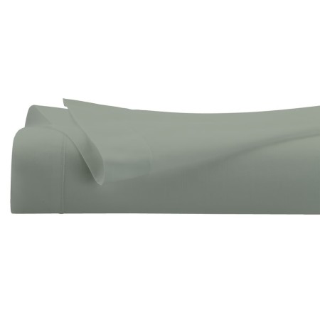 Cearceaf de pat, bumbac percale, verde, 240x290 cm, 194361K