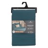 Cearceaf de pat, bumbac percale, bleu, 240x290 cm, 194361Q