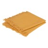Set 2 servetele Maha, bumbac, galben mustar, 40x40 cm, 194372K