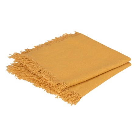 Set 2 servetele Maha, bumbac, galben mustar, 40x40 cm, 194372K