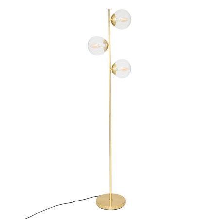 Lampadar Le Collectionneur, metal, sticla, auriu, 3XE14, H.162 cm, 195323