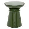 Masuta laterala Jaya, metal, verde, H.43 cm, 197799B