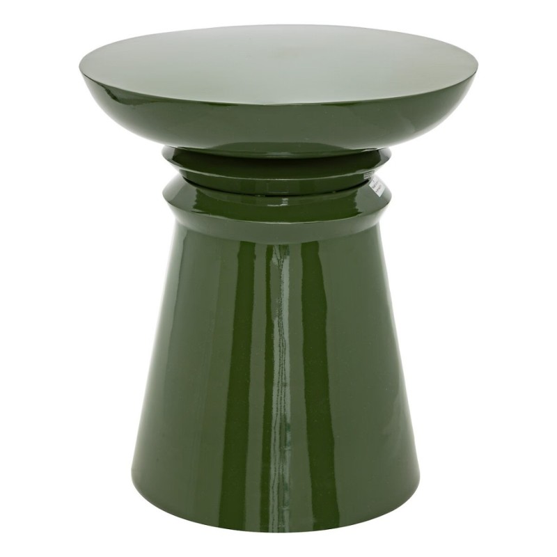 Masuta laterala Jaya, metal, verde, H.43 cm, 197799B