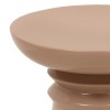Masuta laterala Jaya, metal, maro mocha, D.38 cm, 197799J
