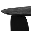 Masuta de cafea Isana, lemn de mango, negru, L.120 cm, 197801A