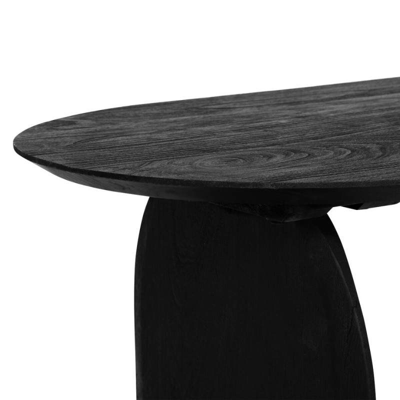 Masuta de cafea Isana, lemn de mango, negru, L.120 cm, 197801A