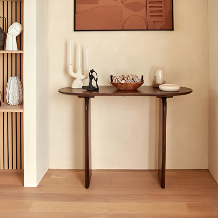 Consola Isana, lemn de acacia, maro, L.110 cm, 197802