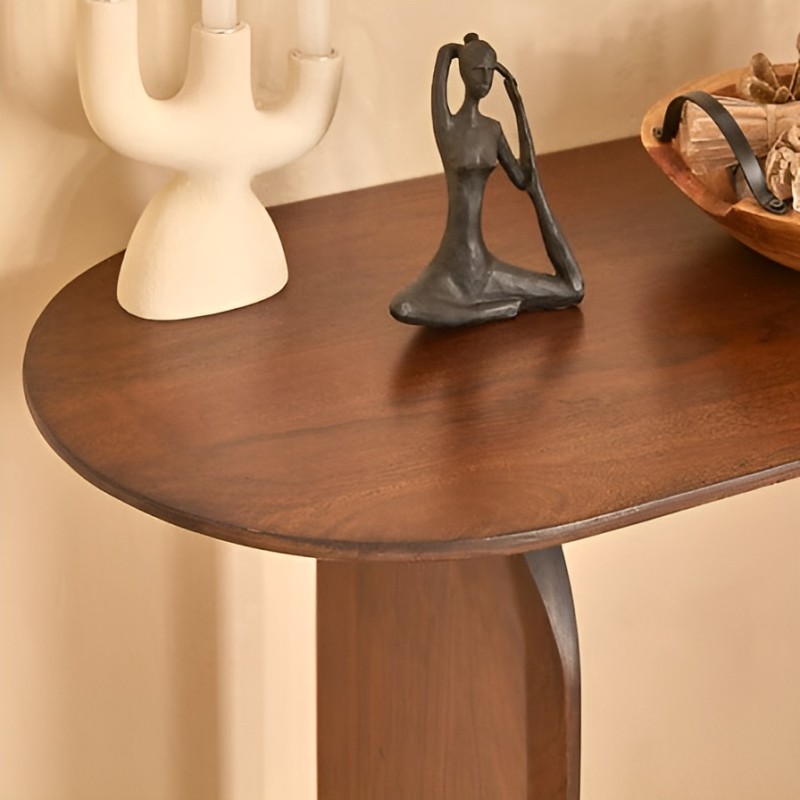 Consola Isana, lemn de acacia, maro, L.110 cm, 197802