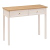 Consola Mohea, MDF, lemn de pin, ivoar, L.100 cm, 197858