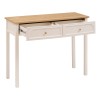 Consola Mohea, MDF, lemn de pin, ivoar, L.100 cm, 197858