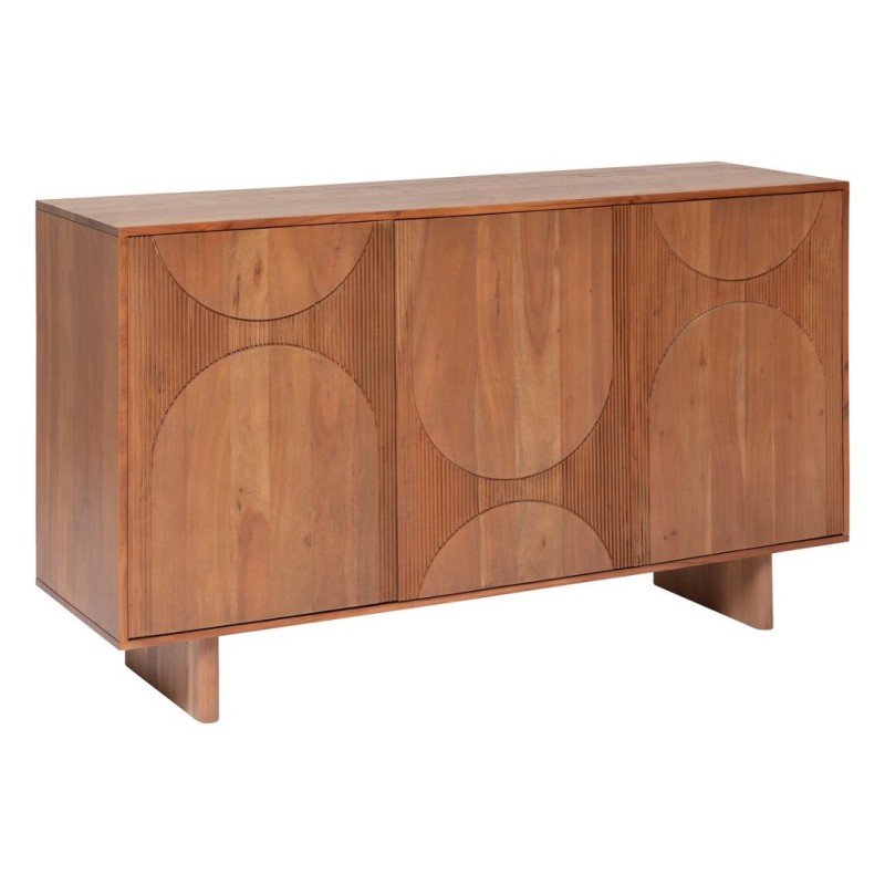 Comoda Nanda, lemn de acacia, maro, 3 usi, L.150 cm, 197863