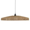 Suspensie Bellamy, metal, iuta, bej, 1XE27, D.58 cm, 200043