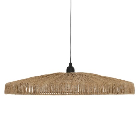 Suspensie Bellamy, metal, iuta, bej, 1XE27, D.58 cm, 200043