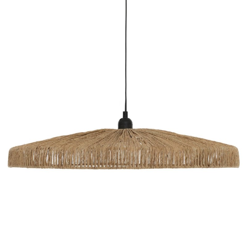 Suspensie Bellamy, metal, iuta, bej, 1XE27, D.58 cm, 200043
