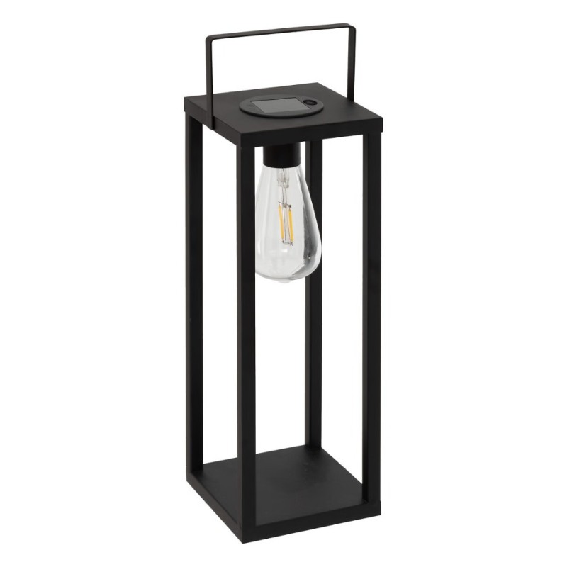 Lampa solara exterior Faby, metal, negru, H.36 cm, 200085