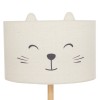 Lampadar Felix, lemn, poliester, alb, 1XE27, H.152 cm, 200509