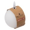 Lumanare LED Molia, ceara, alb, D.8 cm, 200668A
