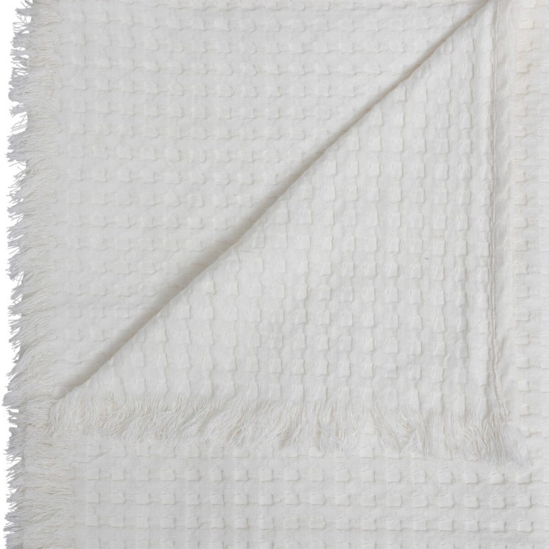 Cuvertura pat Widdy, bumbac, alb, 130x180 cm, 201903A