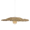 Suspensie Yoni, metal, paie, 1XE27, D.58 cm, 202625