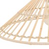 Suspensie Mahe, metal, bambus, bej, 1XE27, D.36 cm, 202632