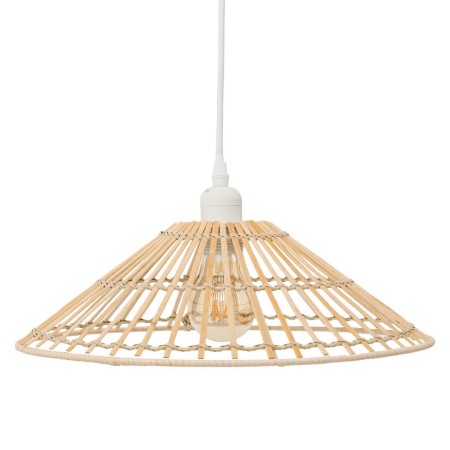 Suspensie Mahe, metal, bambus, bej, 1XE27, D.36 cm, 202632