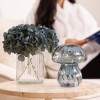 Lampa de masa Malu, sticla, albastru, LED, 5 lumeni, alb cald 2700K, H.15 cm, 202637