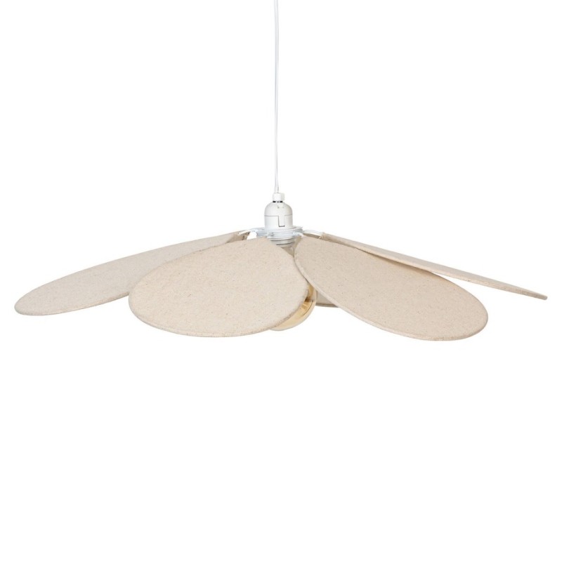 Suspensie Naya, metal, poliester, bej, D.72 cm, 202639