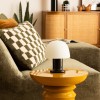 Lampa de masa Rick, metal, sticla, LED, 36 lumeni, alb cald 2700K, H.21 cm, 202641
