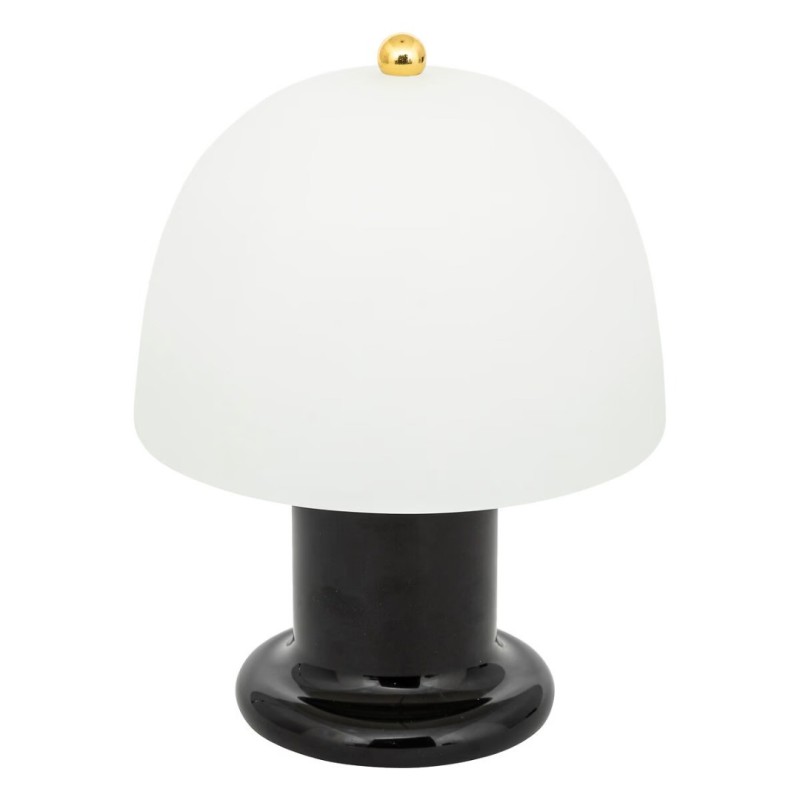 Lampa de masa Rick, metal, sticla, LED, 36 lumeni, alb cald 2700K, H.21 cm, 202641