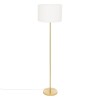 Lampadar Tina, metal, textil, auriu, 1XE27, H.150 cm, 202644