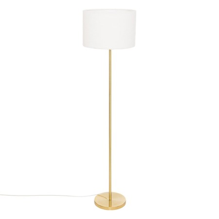 Lampadar Tina, metal, textil, auriu, 1XE27, H.150 cm, 202644