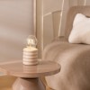 Lampa de masa Perry, ceramica, bej, LED, 20 lumeni, alb cald 2700K, H.19 cm, 202663