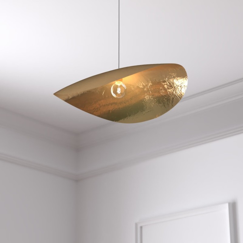 Suspensie Arlo, metal, auriu, 1XE27, D.56 cm, 202680
