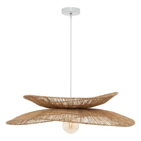 Suspensie Alara, metal, iuta, bej, 1XE27, D.69 cm, 202681