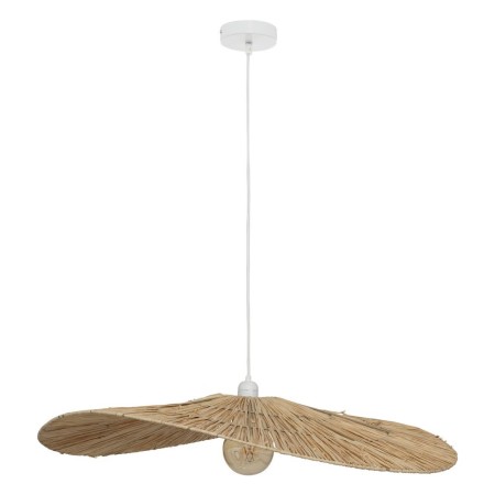 Suspensie Orane, metal, rafie, bej, 1XE27, D.78 cm, 202688