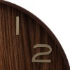 Ceas de perete Ivana, MDF, metal, sticla, D.55 cm, 203519A