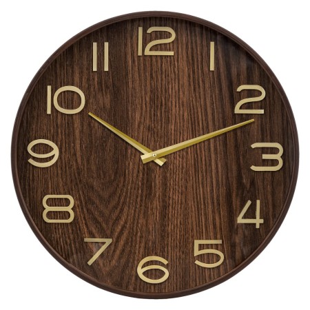 Ceas de perete Ivana, MDF, metal, sticla, D.55 cm, 203519A