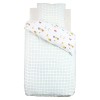 Set lenjerie de pat pentru copii Telma, bumbac, verde, 140x200 cm, 203700C