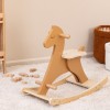 Balansoar copii Horse, MDF, H. 54 cm, 203767