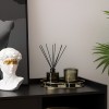Statueta David, rășină, alb/auriu, H.24 cm, 204008
